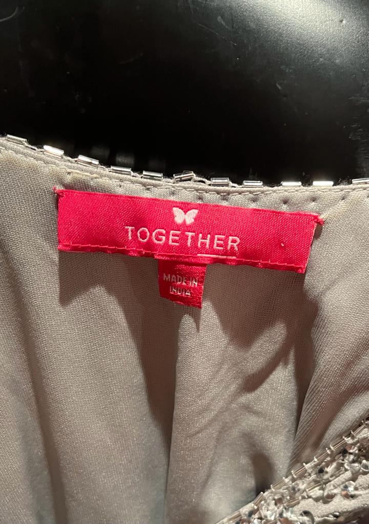 TOGETHER  Sequinned Dress - UK10