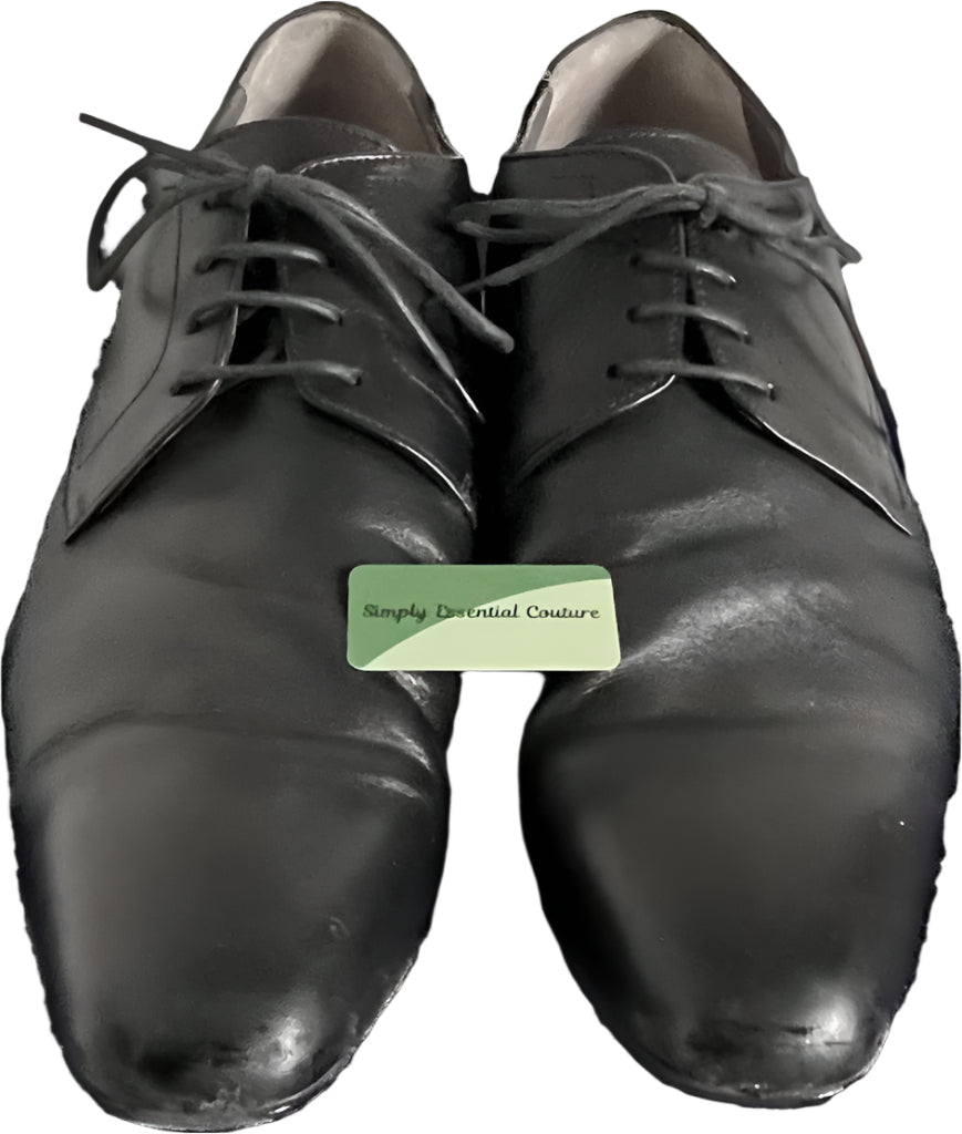 Hugo Boss Black Leather Shoes UK11