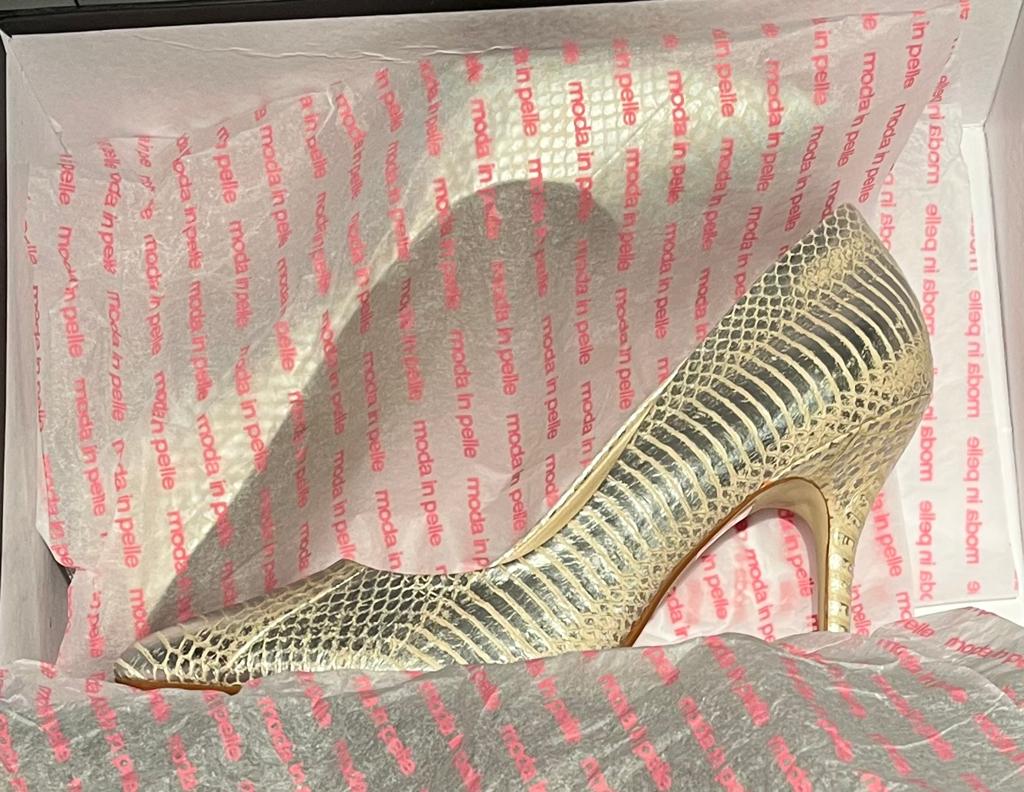 Moda in Pelle CHESKA Snakeskin Shoes - UK6
