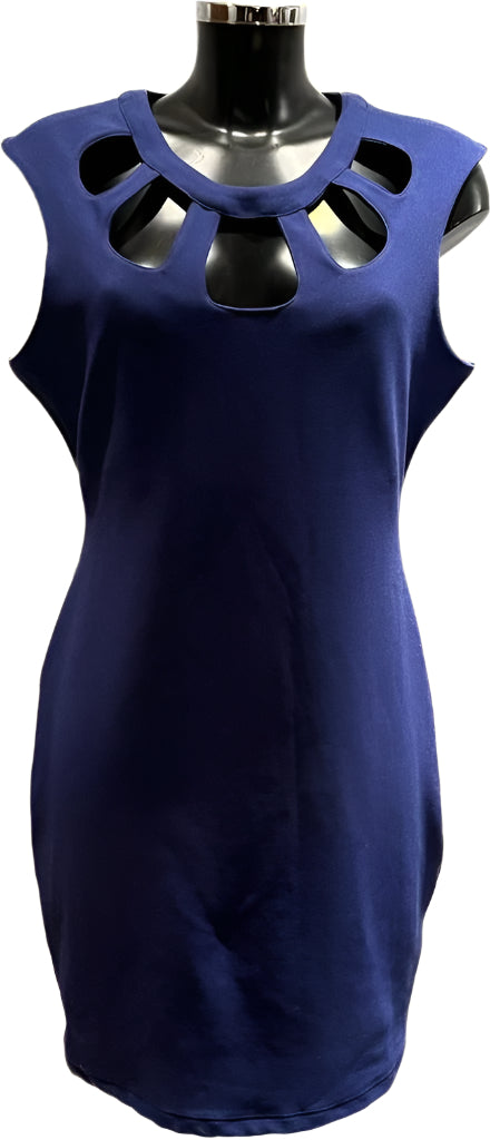 LIPSY Kardashian Kollection Blue Dress - UK16