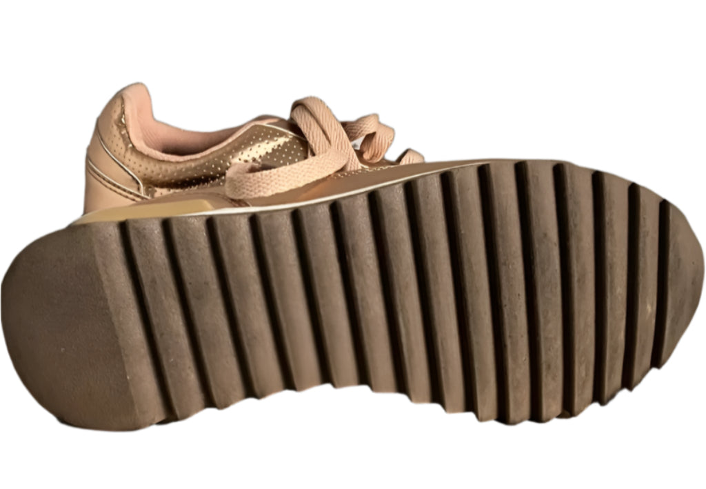 KAPPA Rose Gold Trainers - Size UK5