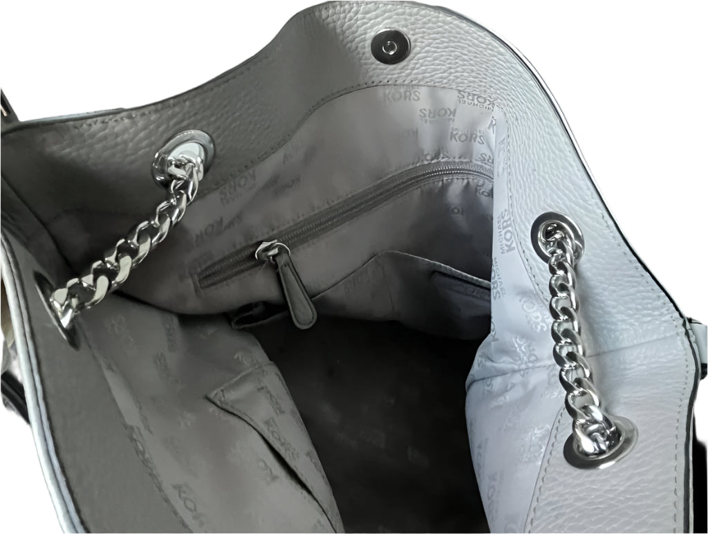 MICHAEL KORS Grey Leather Handbag