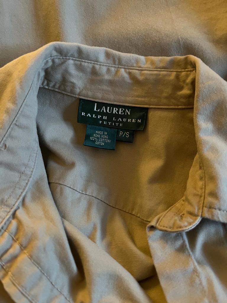 Ralph Lauren Stone Petite Shirt - Label