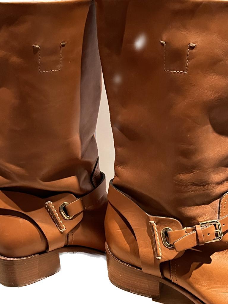 Ralph Lauren Leather Boots - Size 4