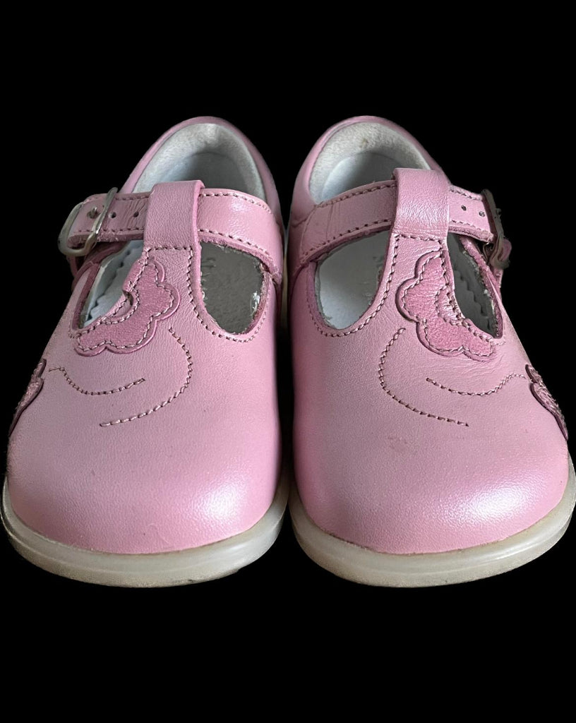 START-RITE Pink Deco Shoes - Size UK3 E
