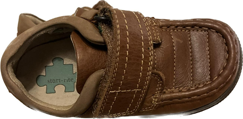 START-RITE CADDY Brown Leather Shoes - UK7.5F