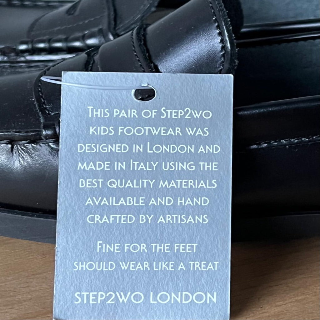 Step2wo Girls Leather Shoes - UK12