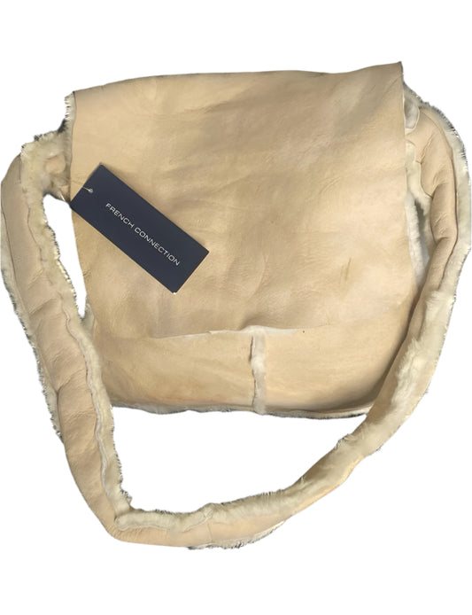 French Connection Sheepskin Strap Bag