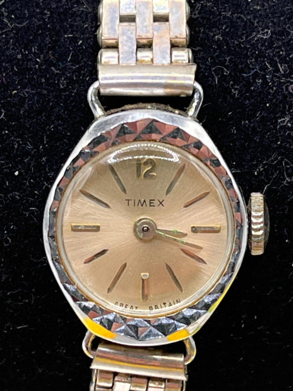 TIMEX Watch 10K White Gold KREISLER Bracelet