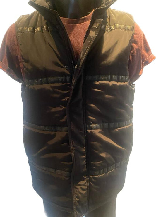 True Religion Black Gilet - Size M