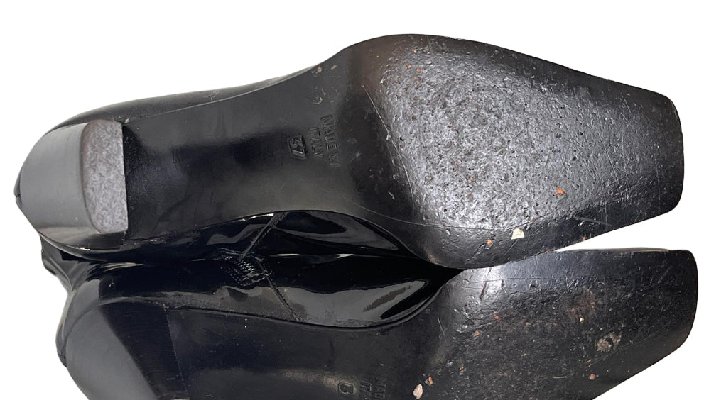 i BLUES Black Ankle Boots UK4 - Pre-loved
