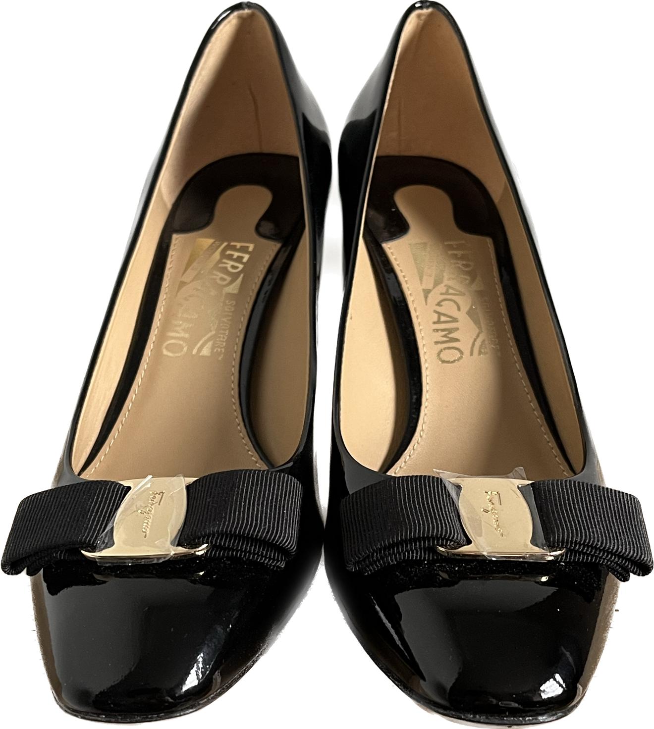 SALVATORE FERRAGAMO Brown Leather Shoes - UK 6 - Brand NEW without Box