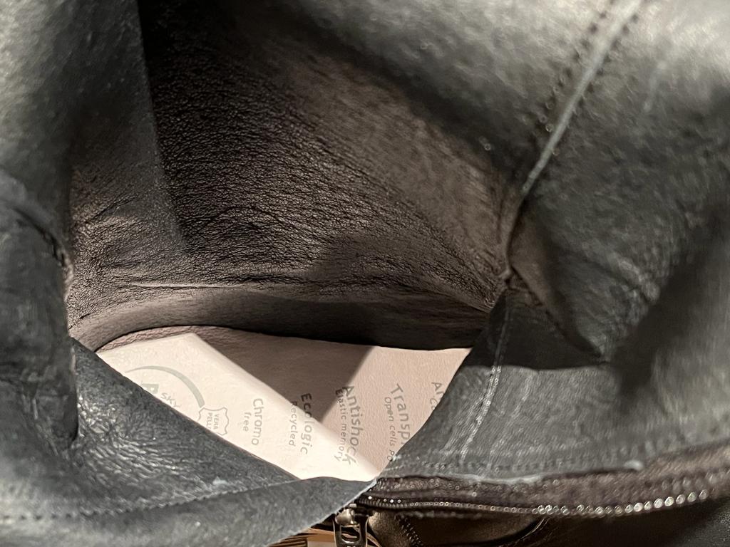 Primigi Black Leather Boots - UK 3.5