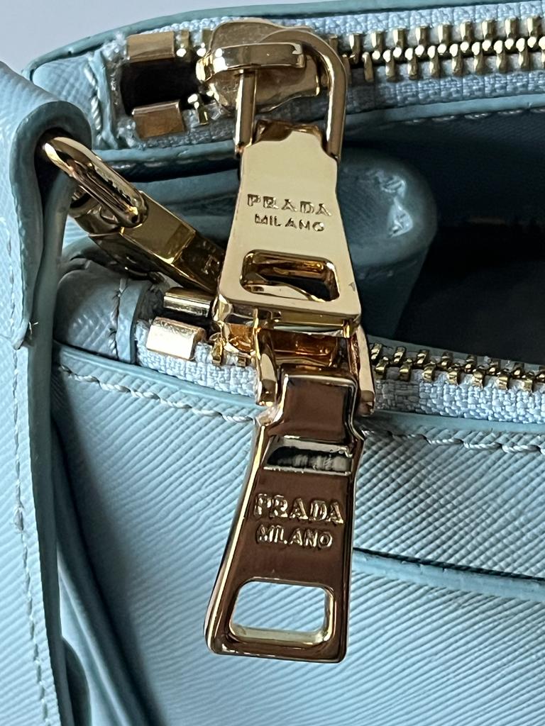 PRADA Galleria Handbag - Metal-Work