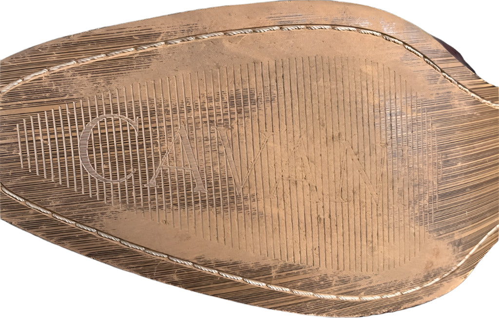 Cavani Brown Leather Shoes - Sole
