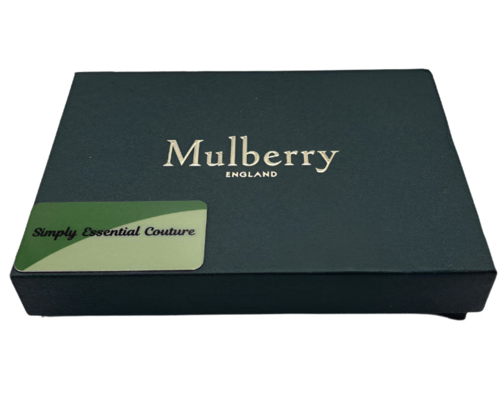 MULBERRY Black Leather Bow Bracelet