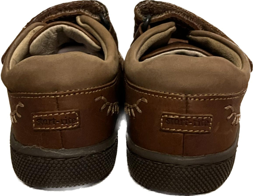 START-RITE CADDY Brown Leather Shoes - UK7.5F