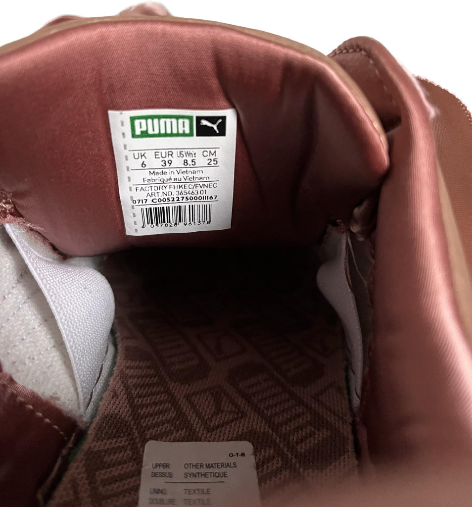 PUMA Rose Gold Trainers  - Size UK 6