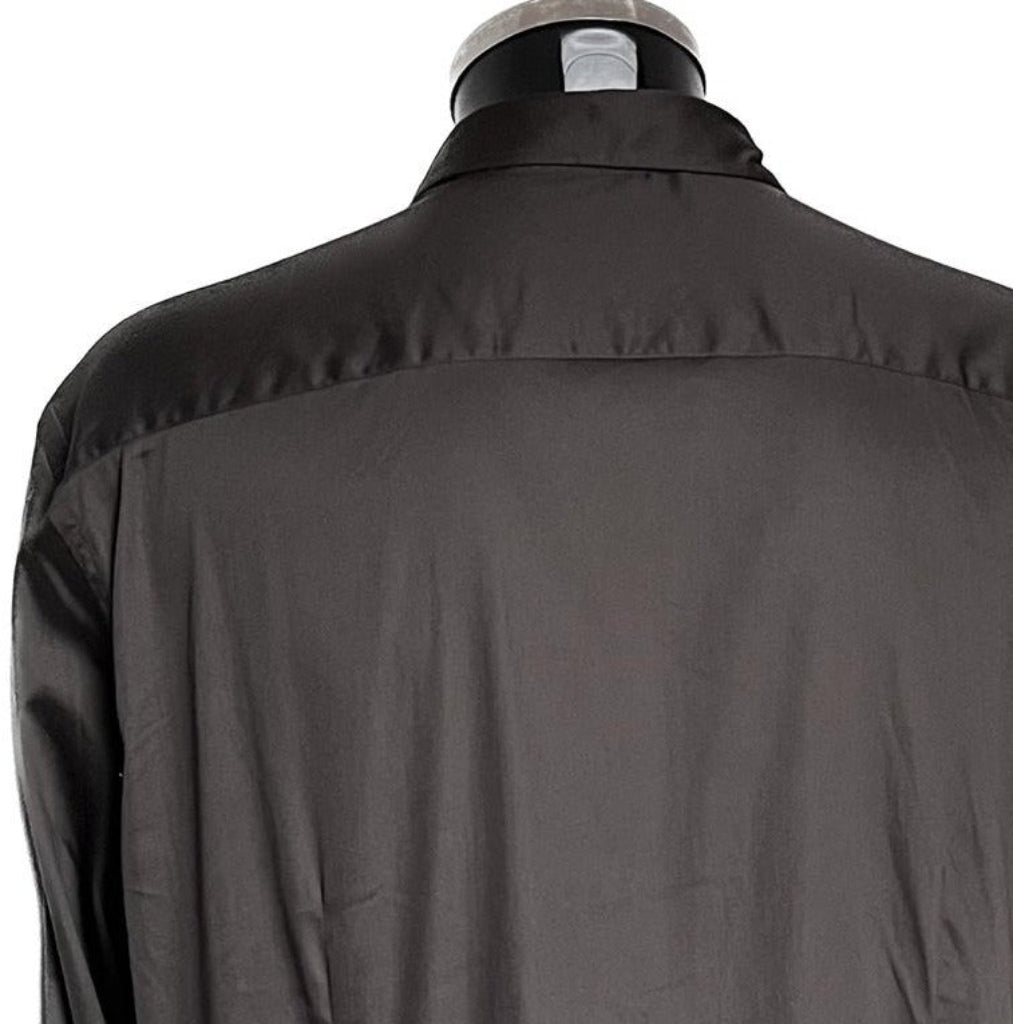 Armani Khaki Green Shirt - XXL - Collar