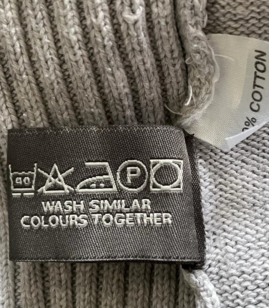 Diesel Light Grey Jumper - Wash Labels