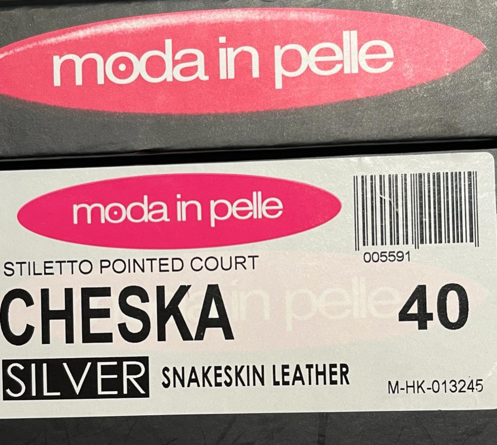 Moda in Pelle CHESKA Snakeskin Shoes - UK6