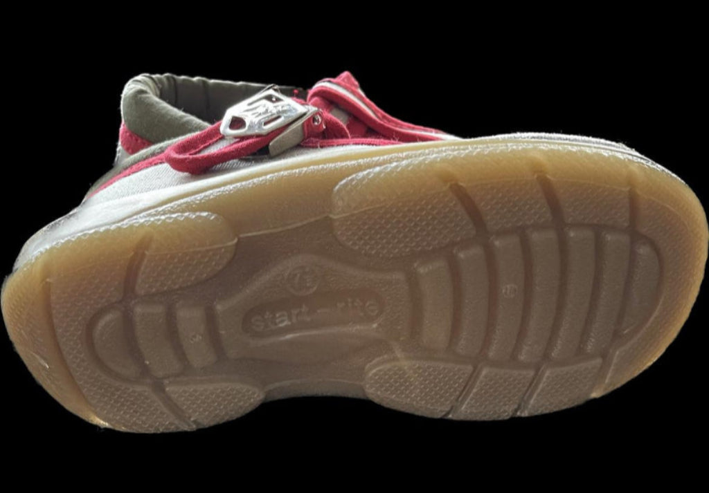 START-RITE ON SAFARI Canvas Shoes - UK 7.5