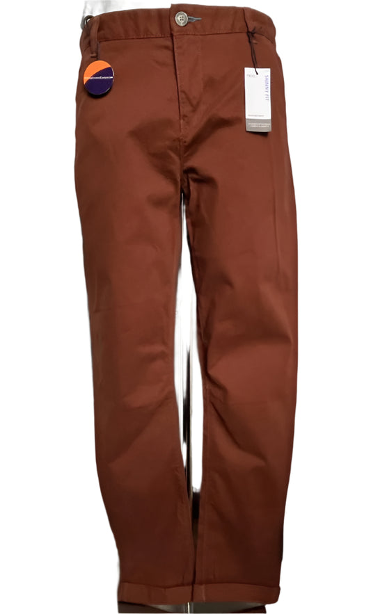 NEXT Brown Chino Style Trousers - Age 16 years