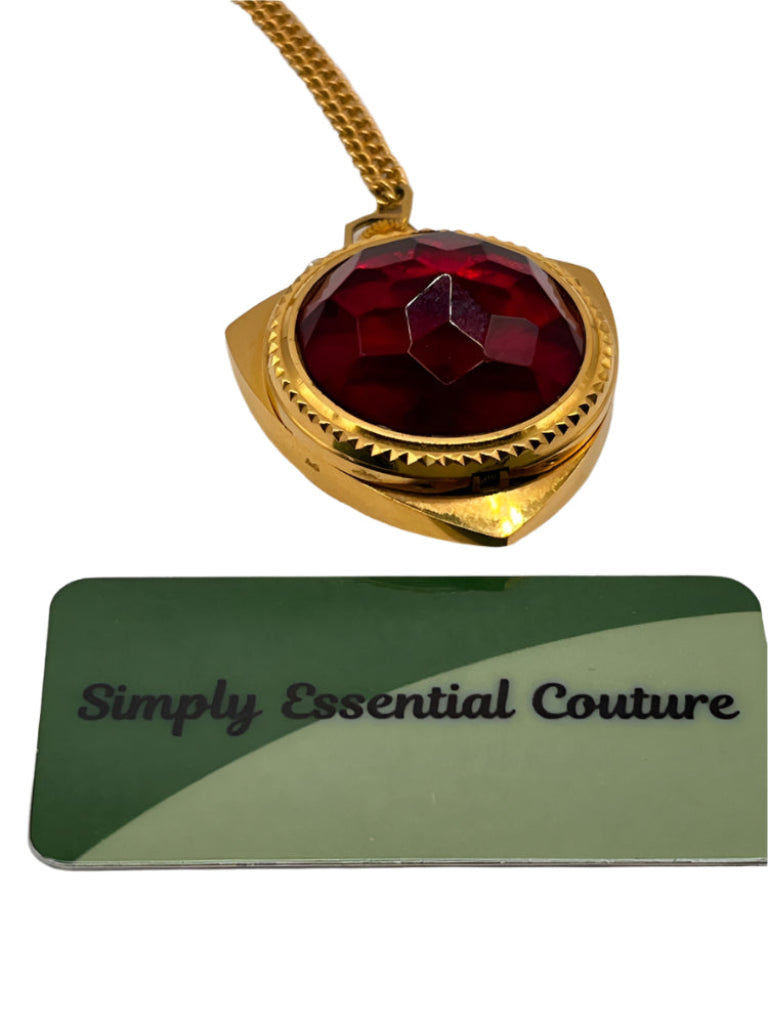 ZARJA Red Medallion Watch Pendant