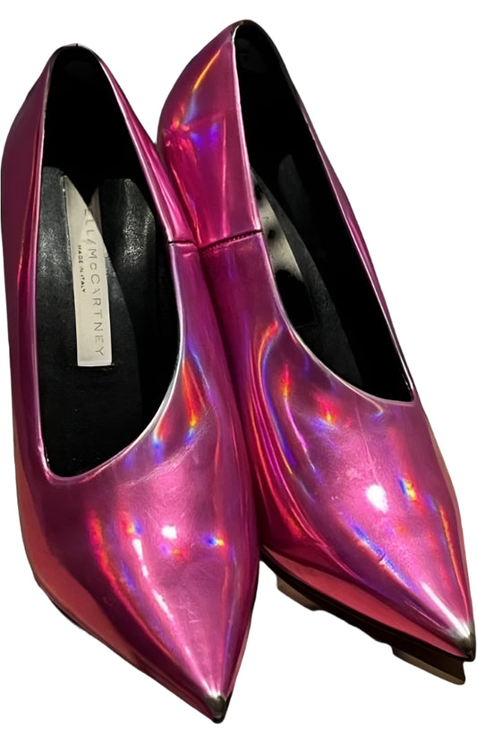 Stella McCartney Metallic Pink Shoes  - UK3