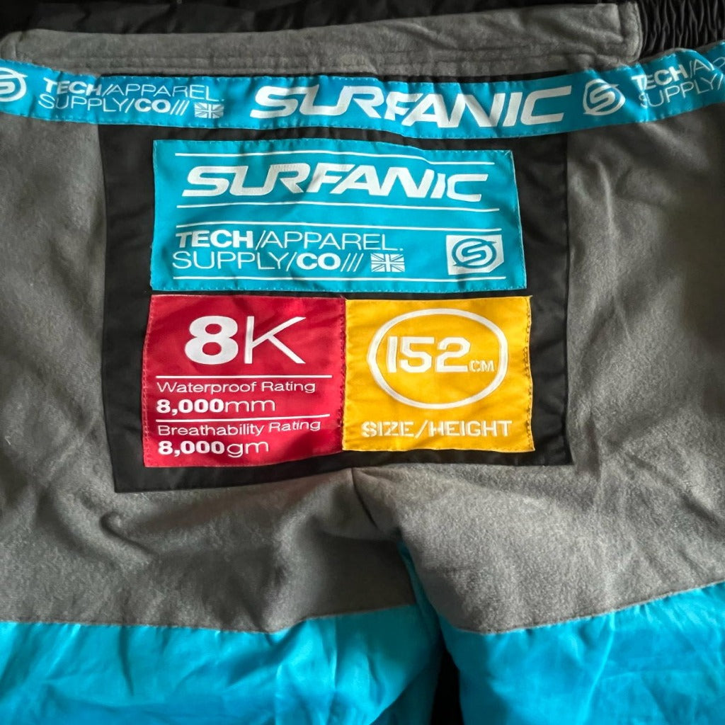 Surfanic salopettes size M