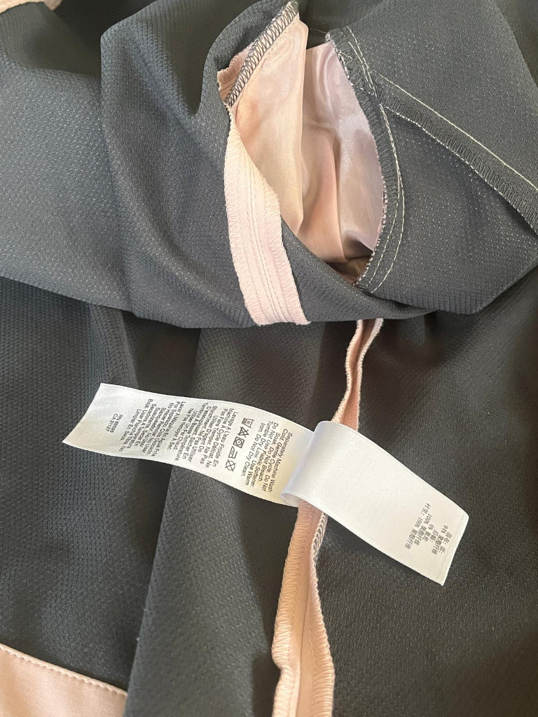 DKNY Baby Pink Hooded Raincoat Labels