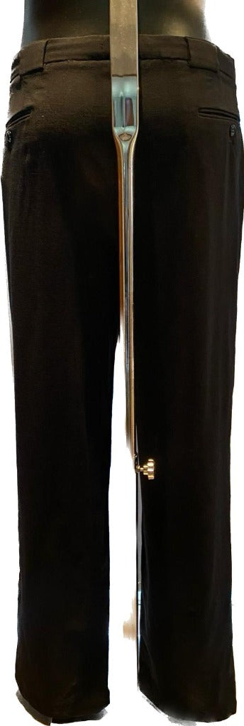 Armani collezione Black Trousers W34 - Rear