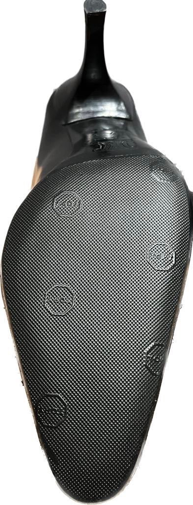 Celine Black Leather Shoes - UK4