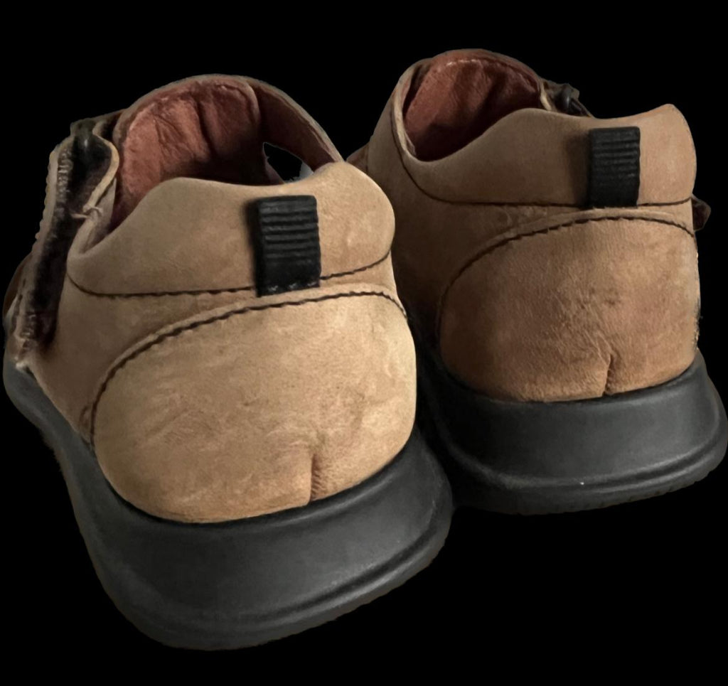 START-RITE Brown Leather Sandals