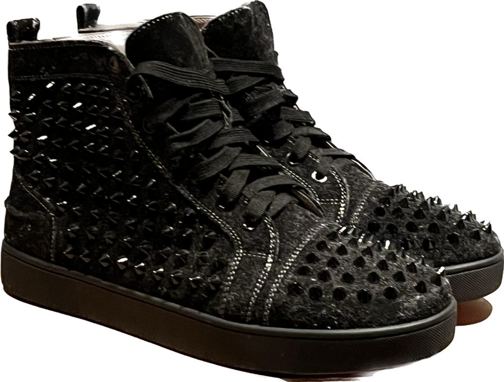 Christian Louboutin Lou Spike Sneakers - UK9