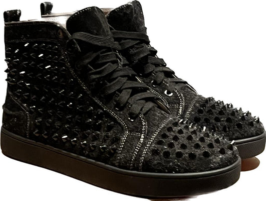 Christian Louboutin Lou Spike Sneakers - UK9