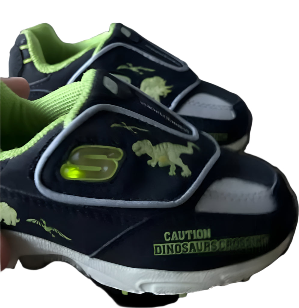SKETCHERS Light-Up Dinosaur Trainers
