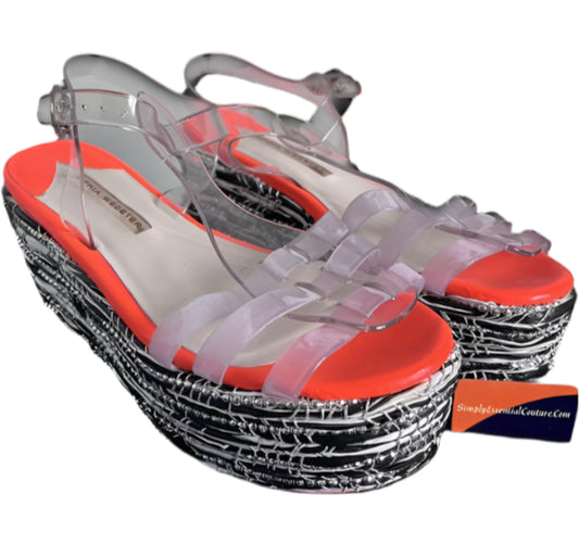 Sophia Webster Transparent Sandals - UK7