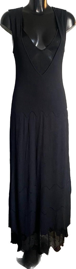 CHANEL Black Evening Gown - UK14