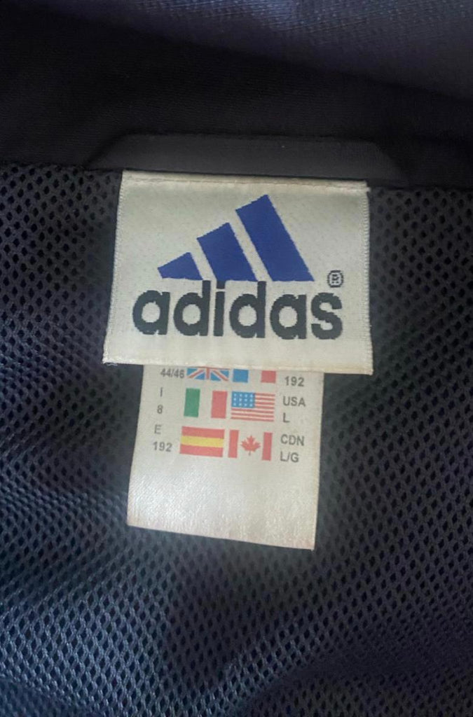 Adidas Showerproof Jacket - Sizing Label