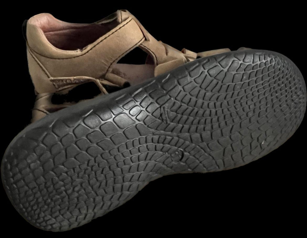 START-RITE Brown Leather Sandals