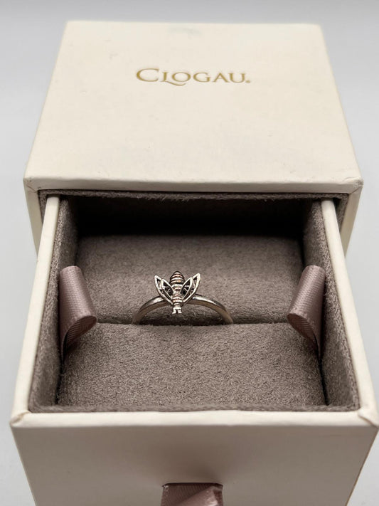 CLOGAU BEE Ring - Silver & Gold