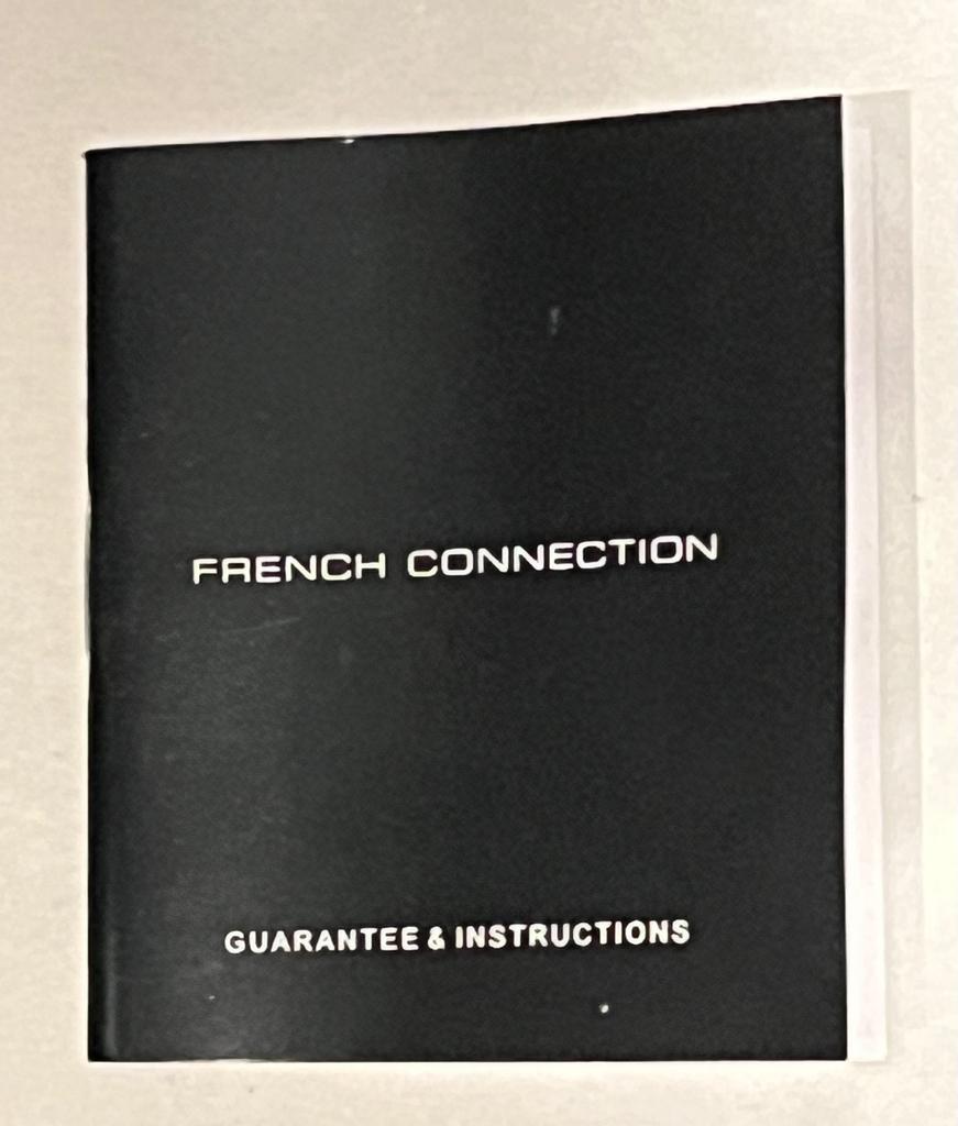 FRENCH CONNECTION Black Ladies Watch