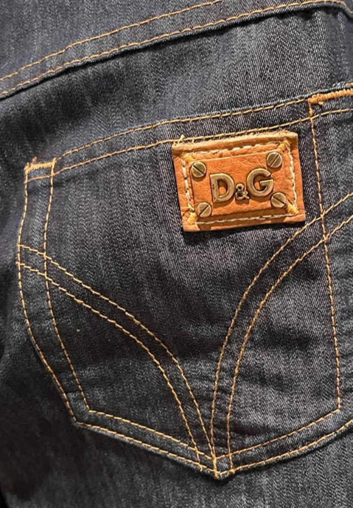 Dolce & Gabanna Dark Blue Jeans - UK8