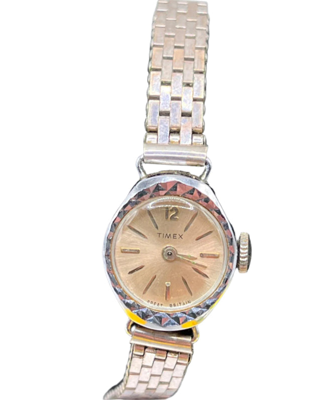 TIMEX Watch 10K White Gold KREISLER Bracelet