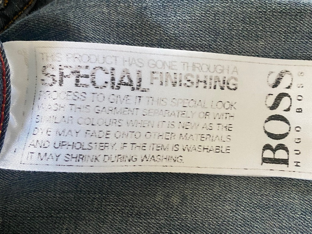 Hugo Boss Navy Jeans - Special Finish