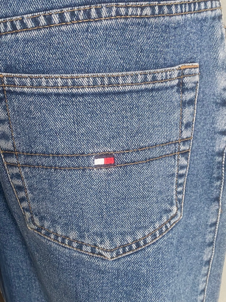 TOMMY HILFIGER Blue Denim Skirt - UK12