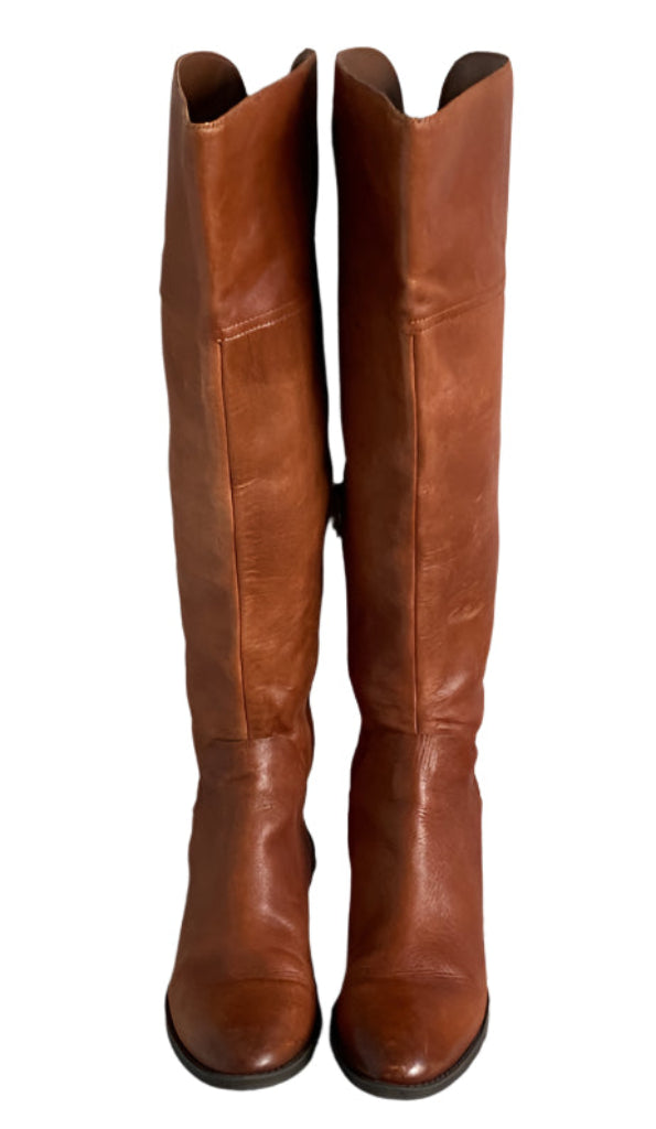 Vince Camuto Brown Leather Boots - UK7.5
