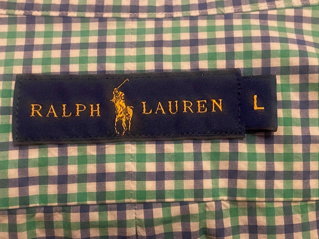 RALPH LAUREN Checked Shirt - UK L