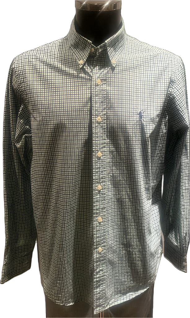 RALPH LAUREN Checked Shirt - UK L